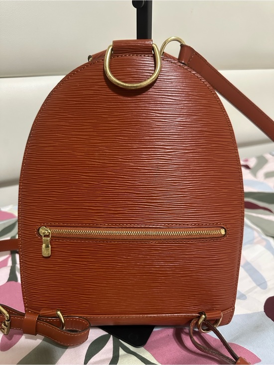 epi louis vuitton backpack 2002 Mabillon Black Leather very chic Louis Vuitton Epi Leather Mabillon
